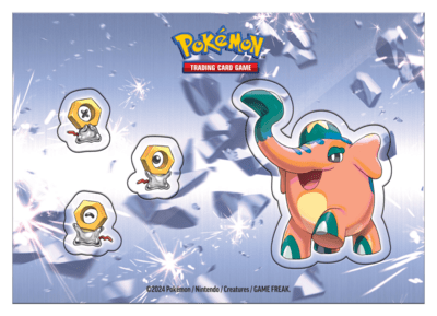 Pokémon Stacking Tin 2024 METAL (šedá) 