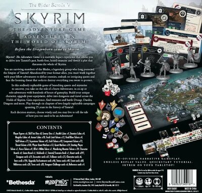 The Elder Scrolls V: Skyrim – The Adventure Board Game EN