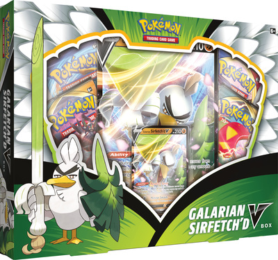 Pokémon: Galarian Sirfetch'd V Box 