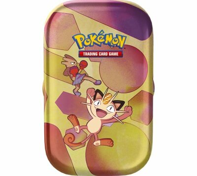 Pokémon: Scarlet & Violet 151 Mini Tin Meowth & Hitmonchan