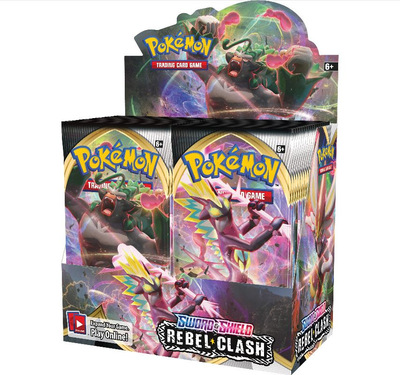 Pokémon: Rebel Clash Booster Box Sword and Shield