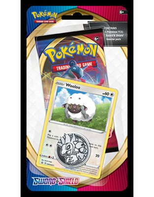 Pokémon: Wooloo Checklane Blister - Sword and Shield