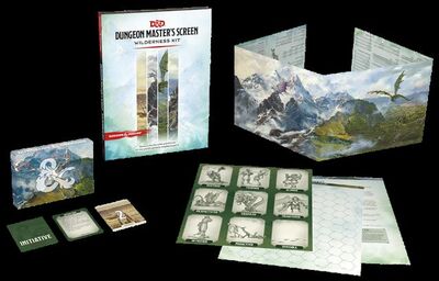 D&D 5E Dungeon Master's Screen Wilderness Kit
