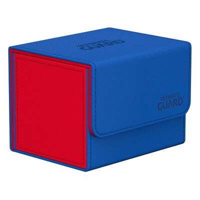 Krabička na karty Ultimate Guard SideWinder 100+ XenoSkin Synergy BLUE/RED