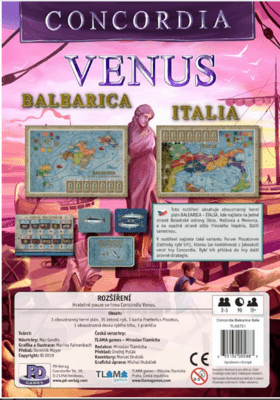 Concordia Venus - Balearica/ Italia CZ/EN/DE (rozšírenie)