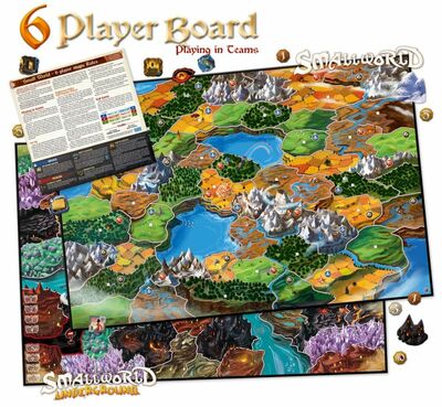 SmallWorld: 6 Player Board