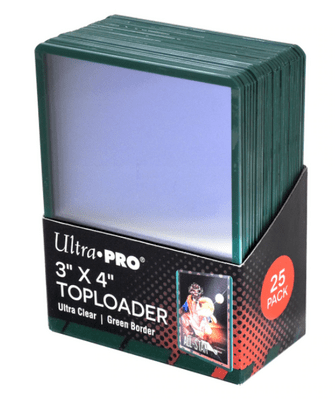 Toploader Ultra PRO Green border (25ks)
