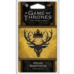 House Baratheon Intro Deck - A Game of Thrones LCG