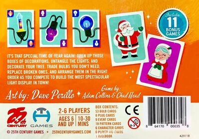 Christmas Lights Card Game (2nd ed.)