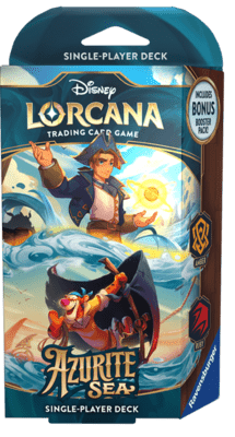 Disney Lorcana: Azurite Sea - Starter Deck Amber & Ruby