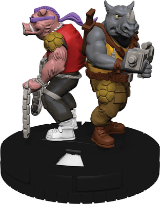 Bebop and Rocksteady Convention Exclusive: TMNT HeroClix