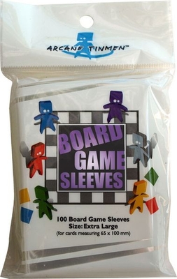 Obaly na karty Board Game Sleeves: Extra Large (65x100) 100ks