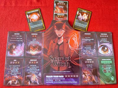 Dice Throne Marvel 4-Hero Box (Scarlet Witch, Thor, Loki, Spider-Man)