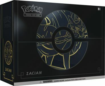 Pokémon: Vivid Voltage Sword and Shield 4 Elite Trainer Box Plus Zacian