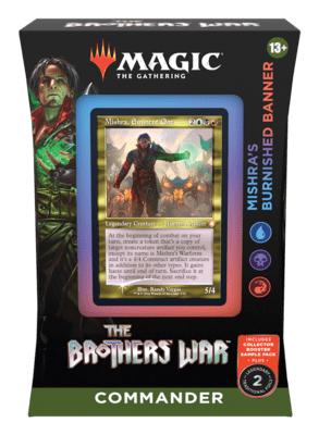 The Brothers War Commander Deck: Mishra´s Burnished Banner - Magic: The Gathering
