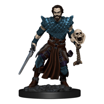 D&D Icons of the Realms: Premium Painted Figure - Human Warlock Male