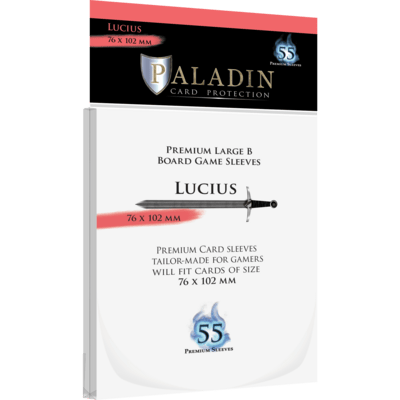 Obaly Paladin - Lucius Premium Large B 76x102 (55ks)