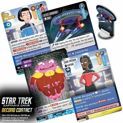 Star Trek: Captain's Chair - Second Contact (expansion)