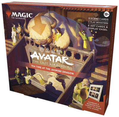 Avatar: The Last Airbender Scene Box - Tea Time at the Jasmine Dragon - Magic: The Gathering