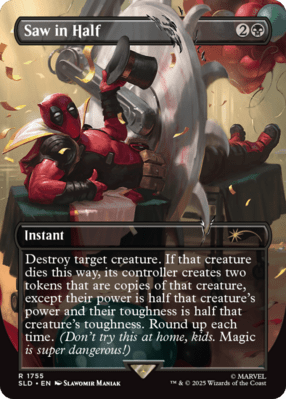 Magic The Gathering: Secret Lair X Marvel (Deadpool)