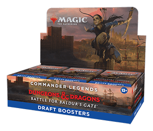 Commander Legends: Battle for Baldur's Gate Draft Booster Box - Magic: The Gathering