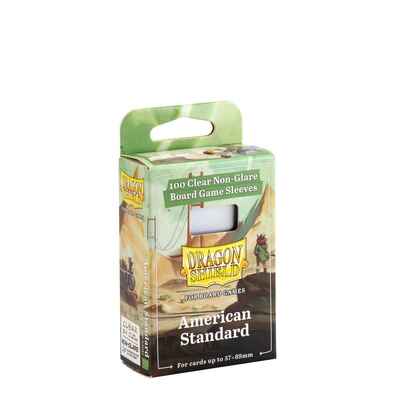 Obaly Dragon Shield American Standard 57x89mm Clear Non-Glare (100 ks)