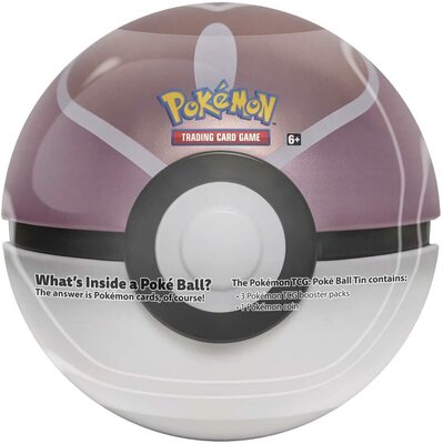 Pokémon Love Ball Tin (ružový - biele srdce)