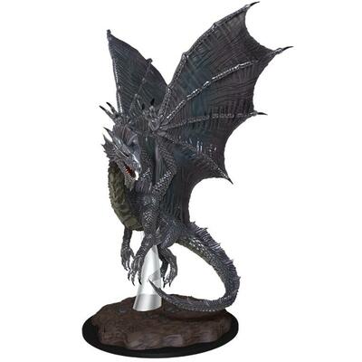 RPG figúrka: Dungeons & Dragons Nolzur's Marvelous Unpainted Miniatures - Young Silver Dragon