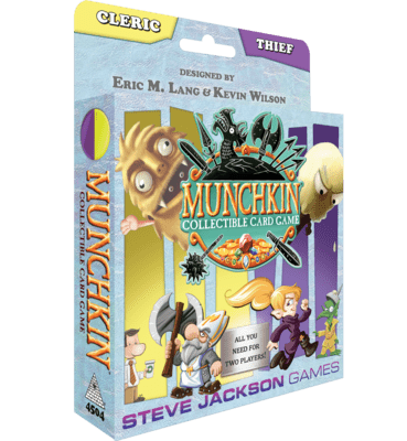 Cleric & Thief Starter Set: Munchkin CCG (Collectible Card Game)