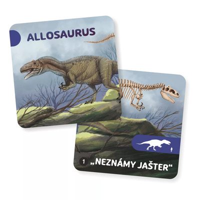 Vedomostné pexeso - Dinosaury