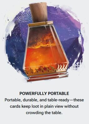 D&D RPG 5.5E Trove 4 Magic Item Cards: Common and Uncommon