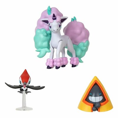 Figúrka Pokémon Battle Figure - PIKIPEK, SNORUNT, PONYTA