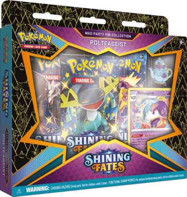 Pokémon: Polteageist - Shining Fates Sword & Shield 4.5 (February Pin Box)