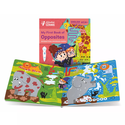 Kúzelné čítanie - kniha My First Book of Opposites