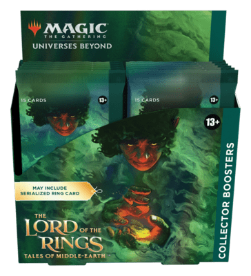 The Lord of the Rings: Tales of Middle-Earth Collector Booster Box - Magic: The Gathering
