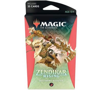 Zendikar Rising Theme Booster Pack RED - Magic: The Gathering