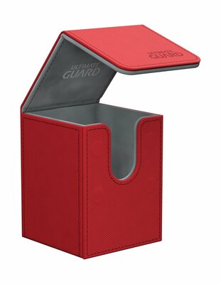 Krabička na karty Ultimate Guards Flip deck case 100+ Standard Size  RED