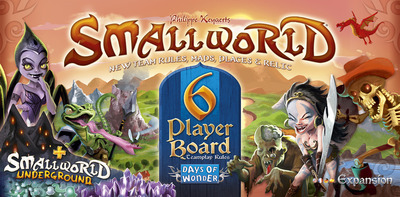 SmallWorld: 6 Player Board