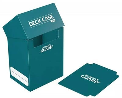 Deck Case Ultimate Guard 80+ Standard Size Petrol Blue
