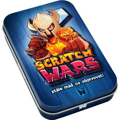 Scratch Wars - Starter SK kovová škatuľka (Bio/Tech)