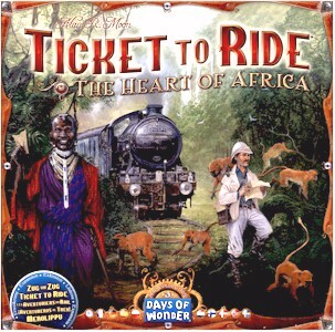 Ticket to Ride Map Collection: The Heart of Africa