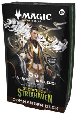 Secrets of Strixhaven Commander Deck: Silverquill Influence - Magic: The Gathering