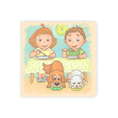 Kúzelné čítanie - mini kniha Denné činnosti pre najmenších