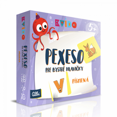 Kvído - Pexeso pre bystré hlavičky - Písmená