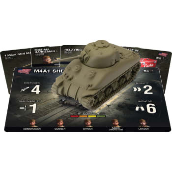 World of Tanks Miniature Game: M4A1 75mm Sherman 