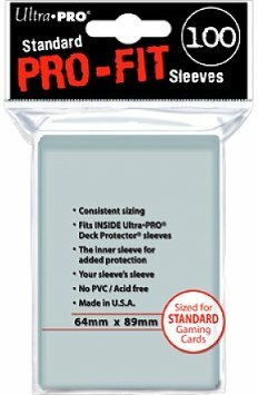 Obaly ULTRA PRO - (64x89) PRO-FIT clean (perfect size) (100 ks)