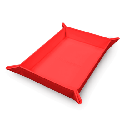 Dice Tray Ultra Pro Vivid Magnetic Foldable RED