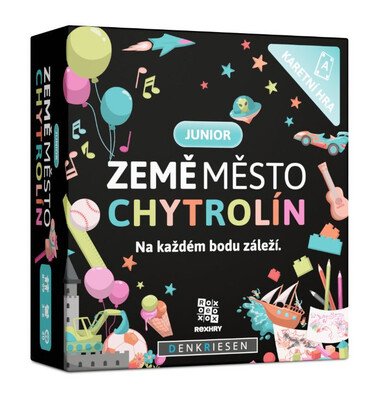 Země město chytrolín CZ: Junior - Karetní hra