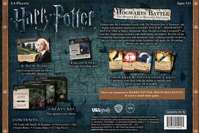 The Monster Box of Monsters : Harry Potter: Hogwarts Battle (Deck-Building Game)
