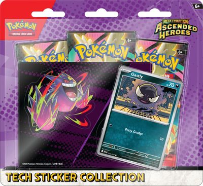 Pokémon: Ascended Heroes Tech Sticker Gastly